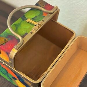 Colorful Fruit Print Handbag